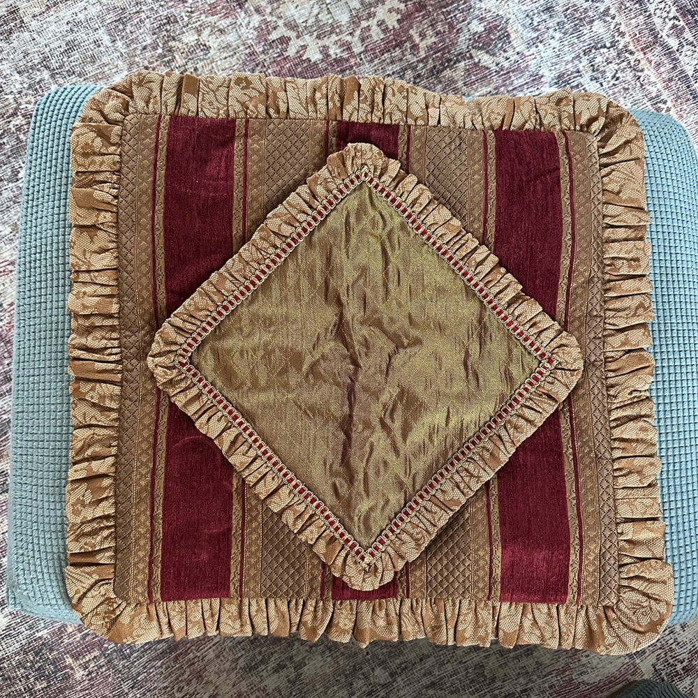 Essentials Upholstered Accent Pillow Cover